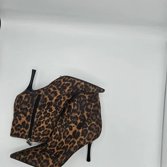 Nine West Animal Print Heeled Boots - Picture 5 of 5